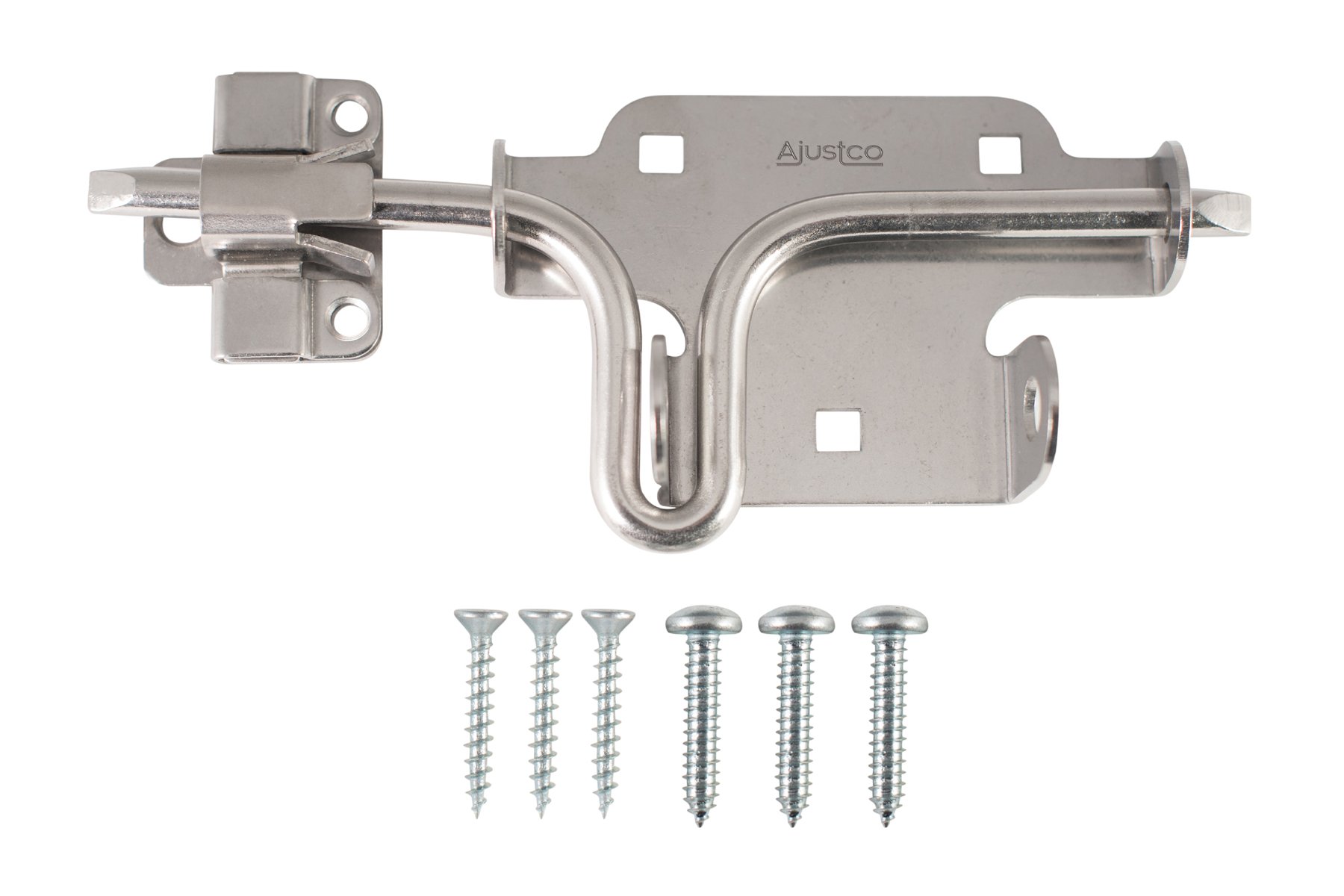 AjustLock Slide Bolt Lock (Stainless Steel) by AjustLock