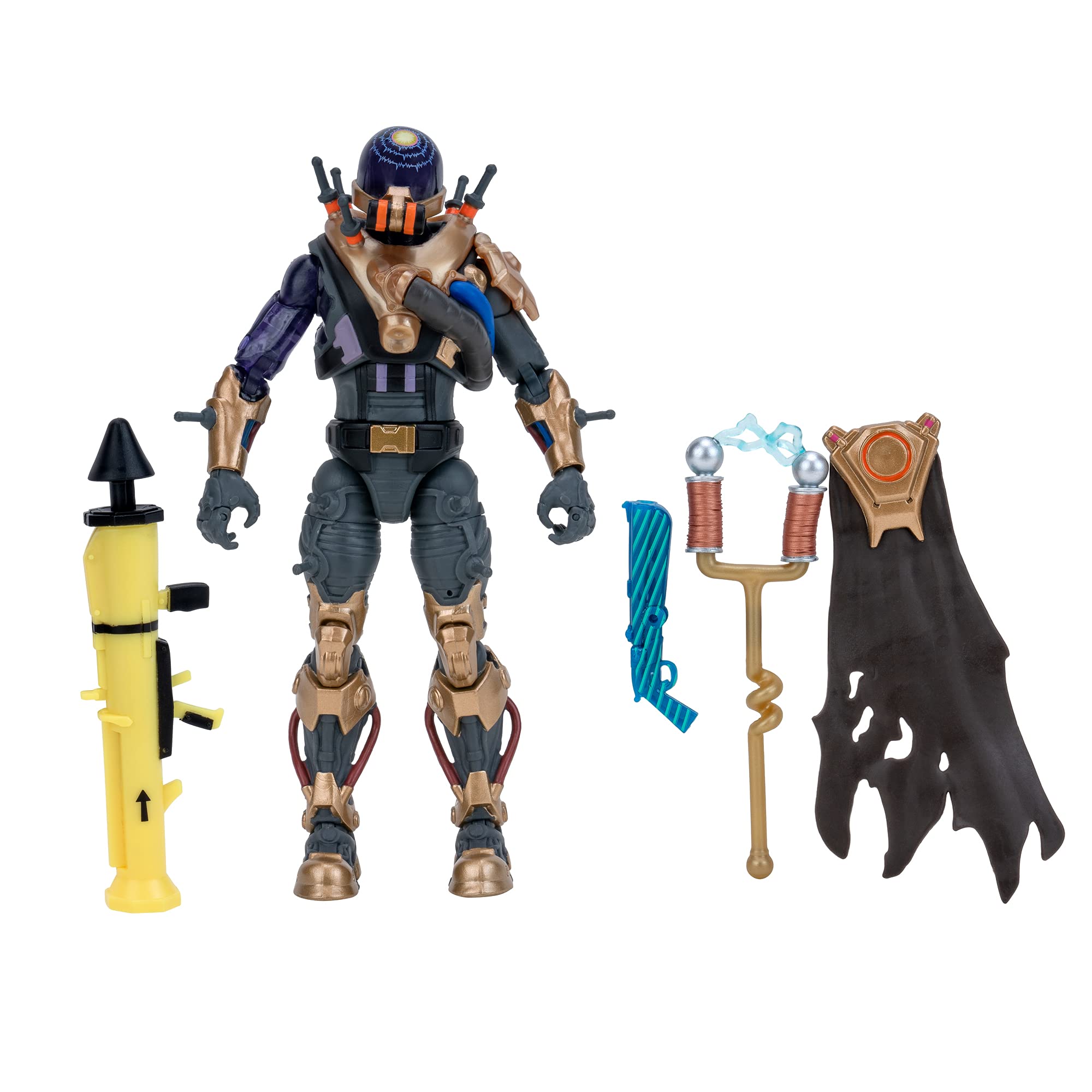 Fortnite Legendary Series Brawlers Cyclo, 7-inch Highly Detailed and Articulated Figure, Multicolor, FNT0828