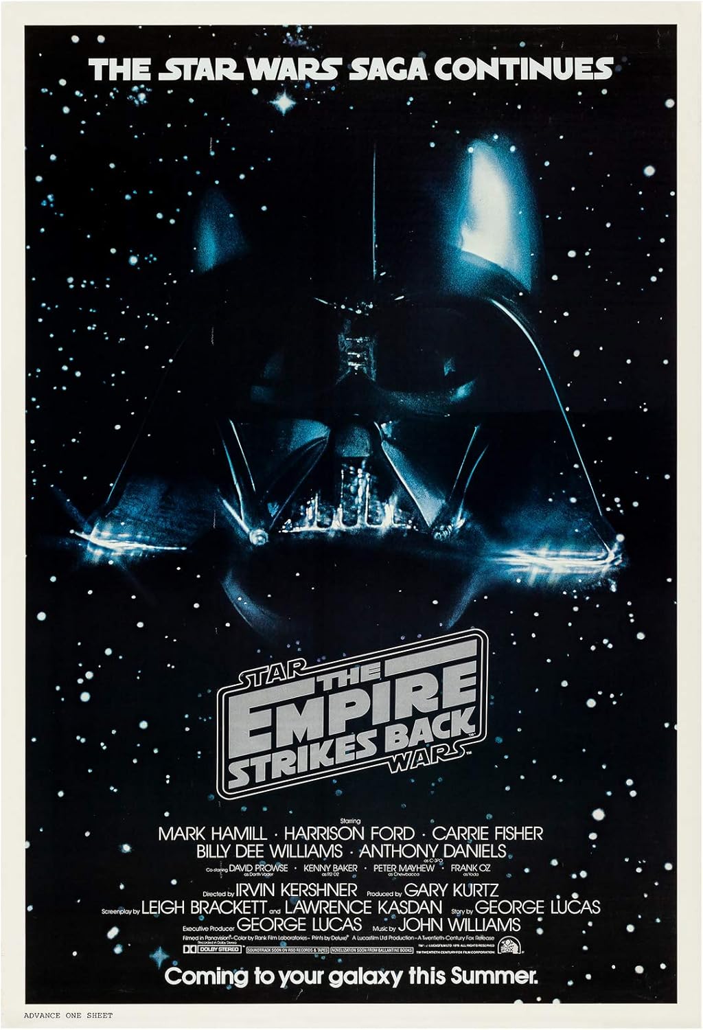 Star Wars The Empire Strikes Back Movie Poster 24 x 36 Inches USA Shipped Print - Ready for Display (1980) (Poster Version B)