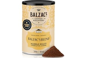 Balzac’s Coffee Roasters - Balzac’s Blend | Ground (for Filter Only) 100% Arabica Whole Bean Coffee | Filter Drip | Marble (D