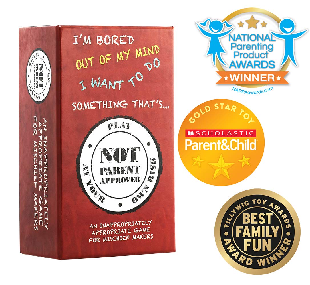 Not Parent Approved The Hilarious Family Game Night Card Game for