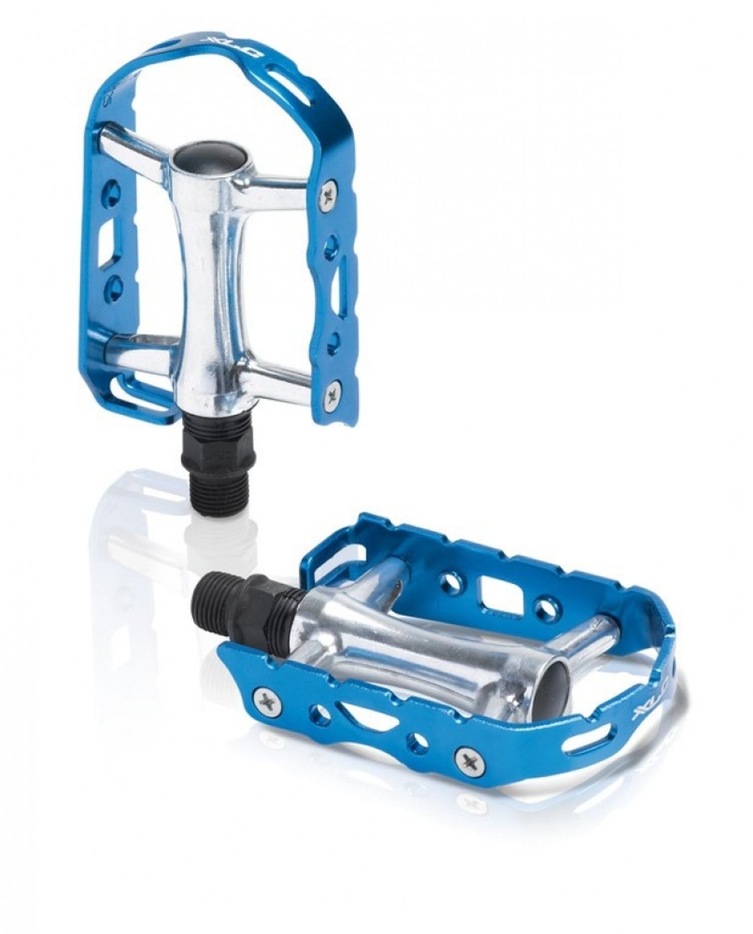 XLC Pedals MTB Ultralight, Silver/Blue, 20 x 10 x 4 cm