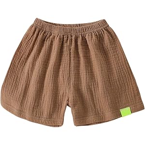 Toddler Kids Baby Boy Girl Gingham Shorts Elastic Waist Striped Shorts Summer Casual Short Pants Bottoms