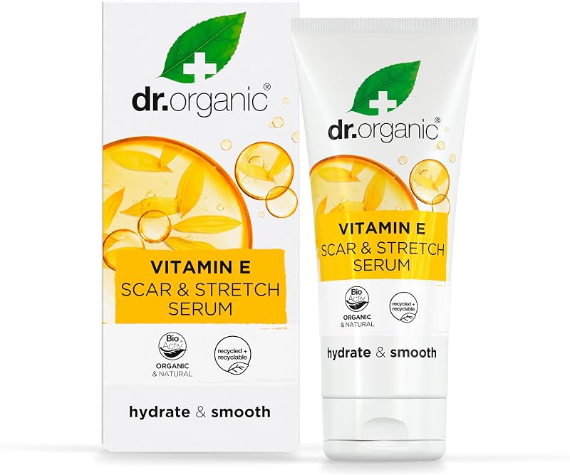 Dr Organic Vitamin E Scar & Stretch Mark Serum 50ml Moisturising