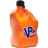 VP Racing 3572-CA Motorsport Jug - Orange, 5.5 Gallon Racing Fuel Jug, High Density Polyethylene