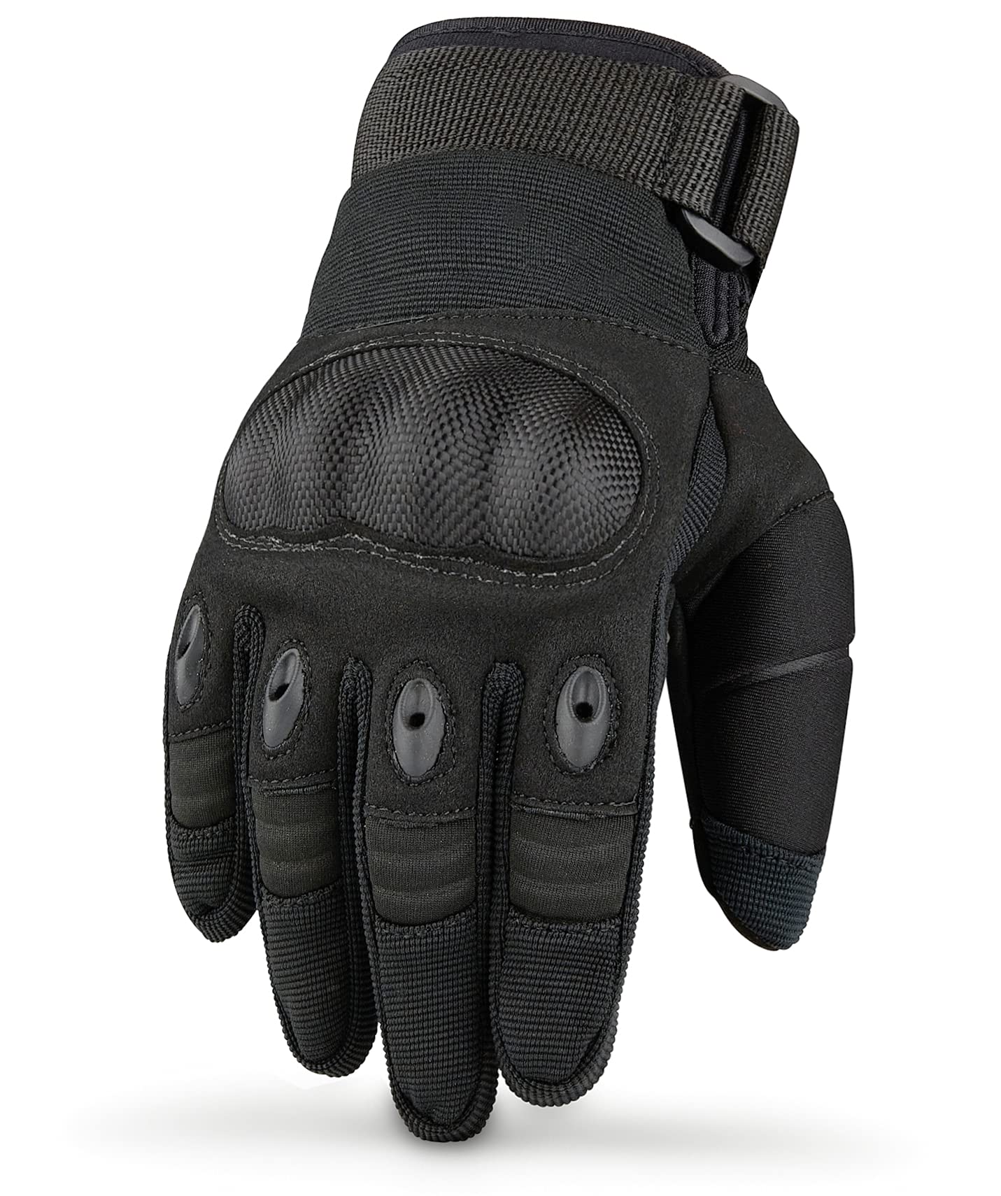 GEARX Viper Motorcycle Protection Gloves Short Summer PU Shell Hunting Paintball Quad ATV Dirtbike Driving Cycling Climbing Outdoors Hiking Industrial work, L