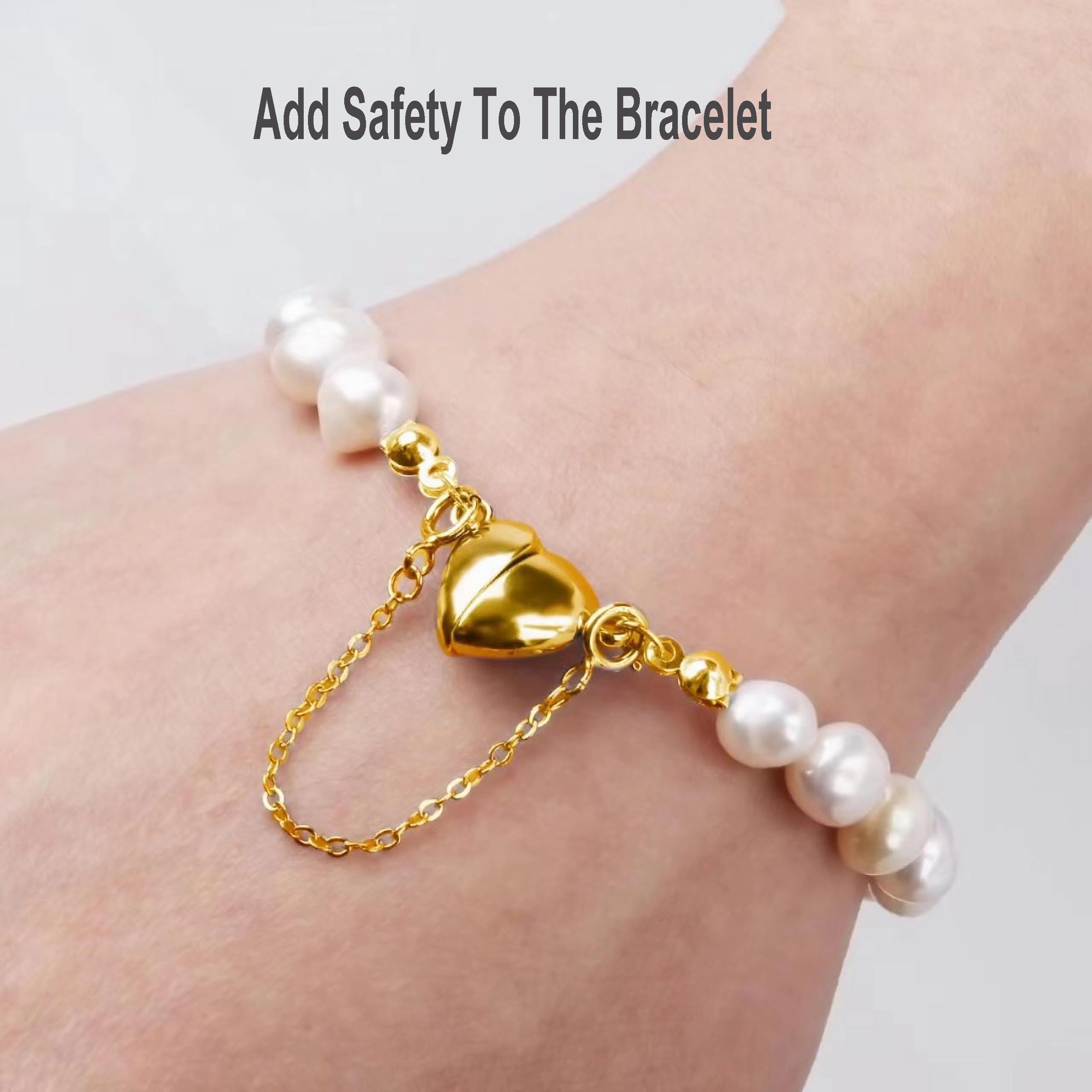 Gold Necklace Extender Chain for Women 18k Plated Sterling Silver Extension Bracelet Safety Link for Delicate Jewelry 2.3