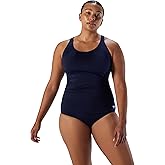 Speedo Womens Swimsuit One Piece Endurance Ultraback Solid Contemporary Cut