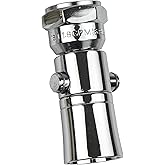 LDR Industries 520 1100CP-18 Water Saving Showerhead with Push Button Flow Control, Chrome Plated Brass