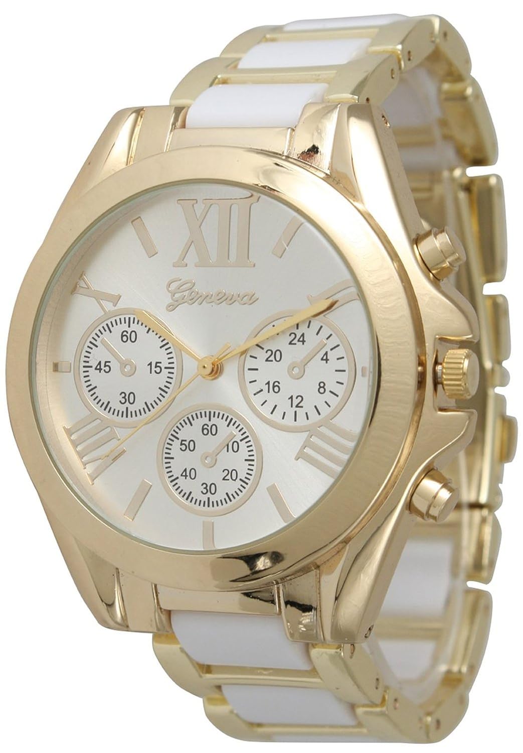 新品 レディースgenevaローマ数字ゴールドメッキメタル ナイロンリンク腕時計 B00m4m7sd4 Hermescolleges Ca