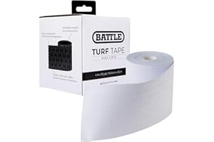 BATTLE SPORTS SCIENCE Battle Sports Football Turf Tape - Extra Wide - 30 feet, Waterproof Athletic Tape - Flexible, Breathable, Easy to Cut