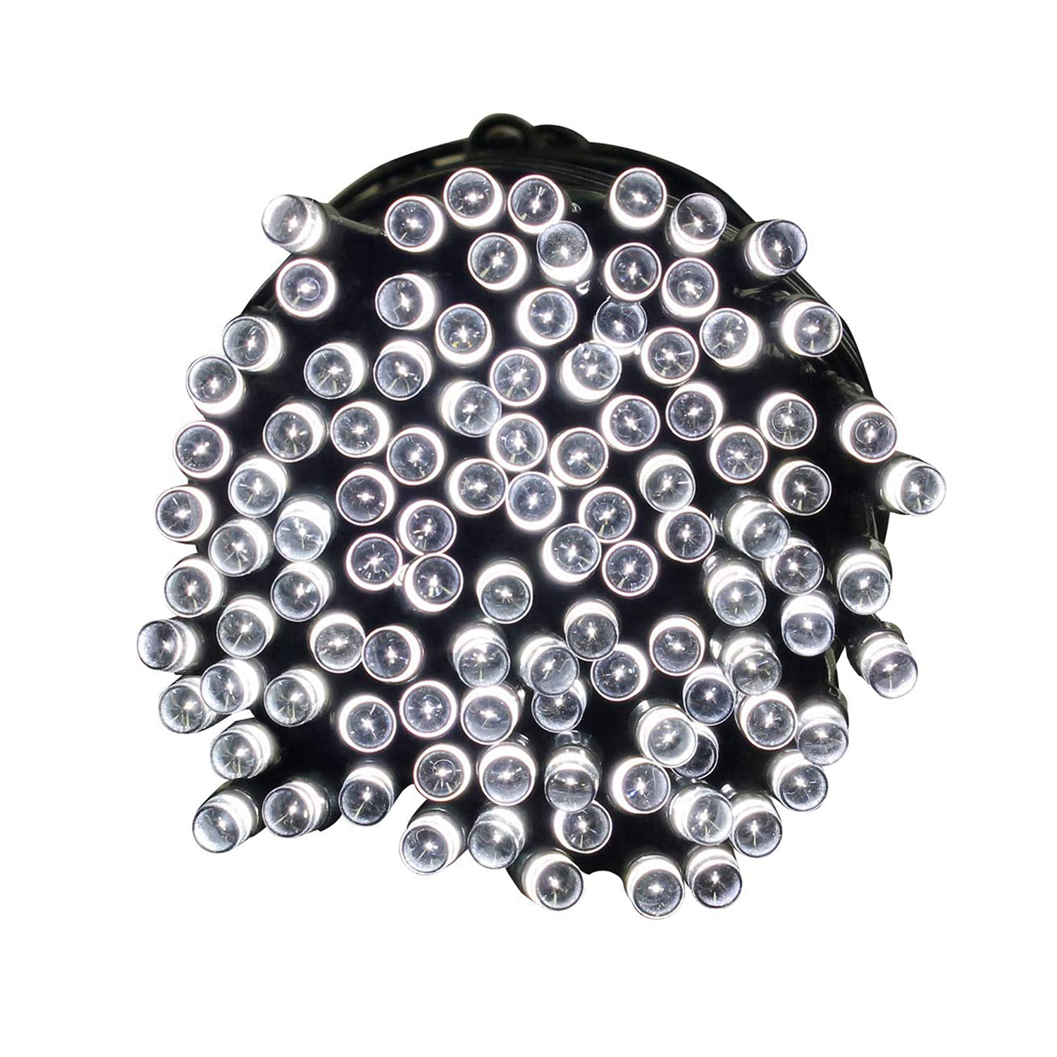 Tuokay Super Bright Plug in Fairy Lights with Memory Function, 22m 200 LED Decorative Indoor String Lights for Tree Gazebo Patio Lawn Yard Ornament (White)