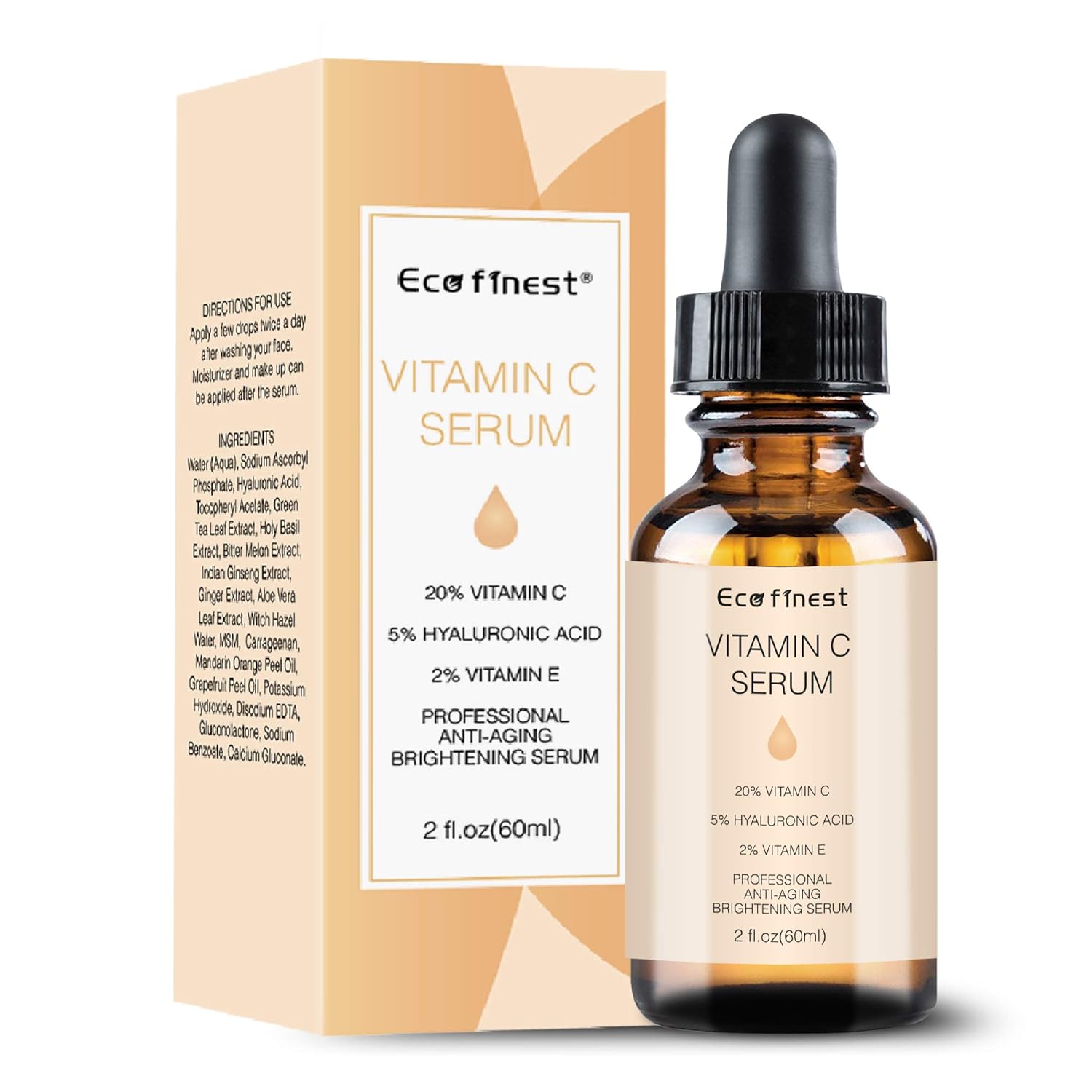 Facial Serum Hyaluronic Acid Retinol Vitamin C Serum Anti