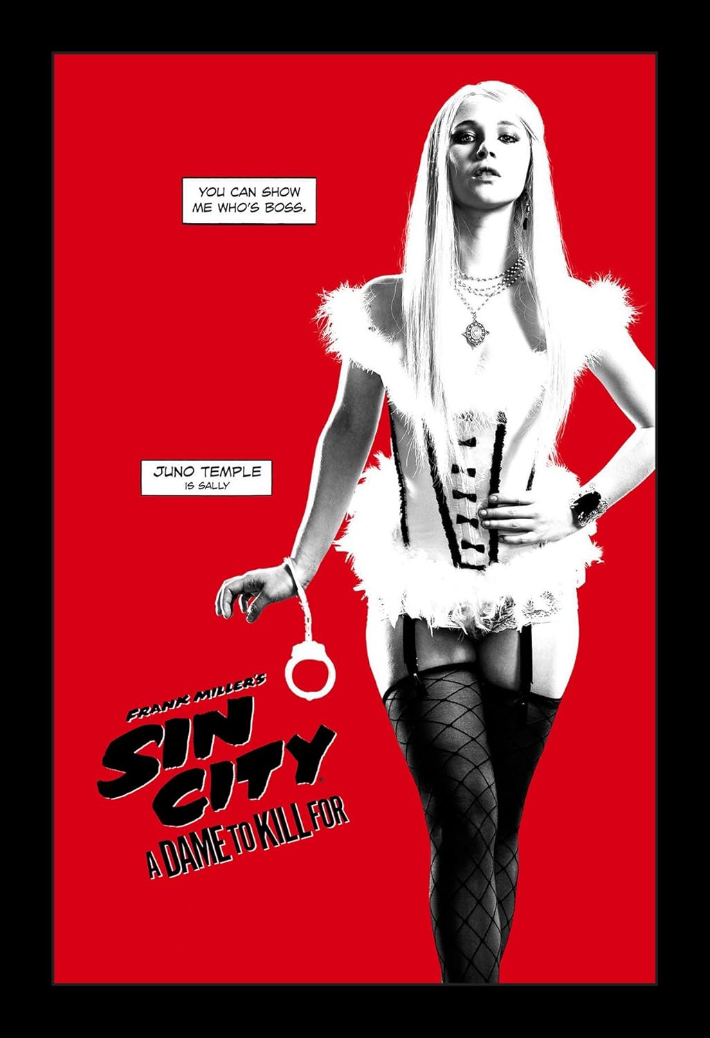 Sin City A Dame to Kill For - 11x17 Framed Movie Poster by Wallspace