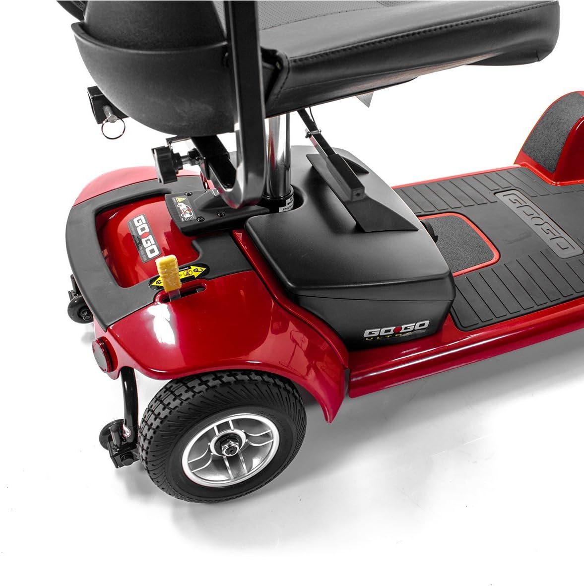 Pride Go-Go Ultra X SC44X 4-Wheel Electric Travel Scooter for Adults, 12ah Battery Pack    : Health & Personal Care