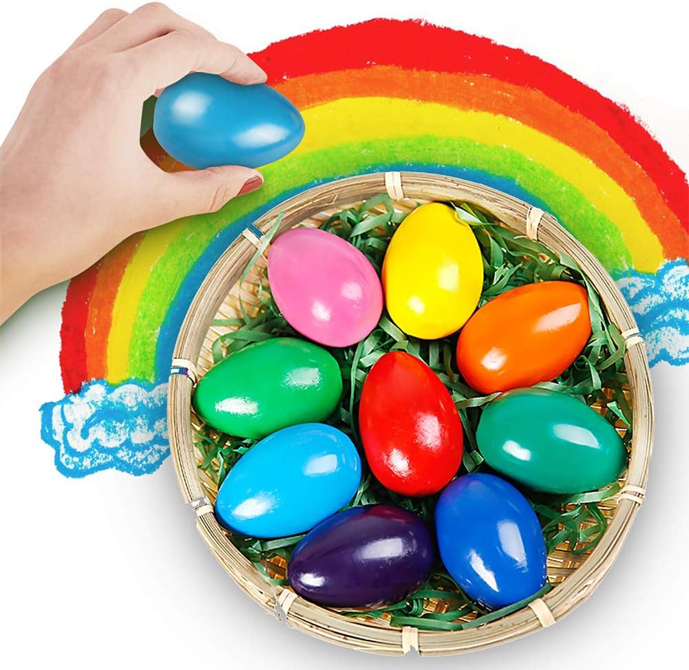 Crayons for Kids Egg Crayons for Kids Washable Baby Crayons for 1 Year Old Toddlers Washable Wax