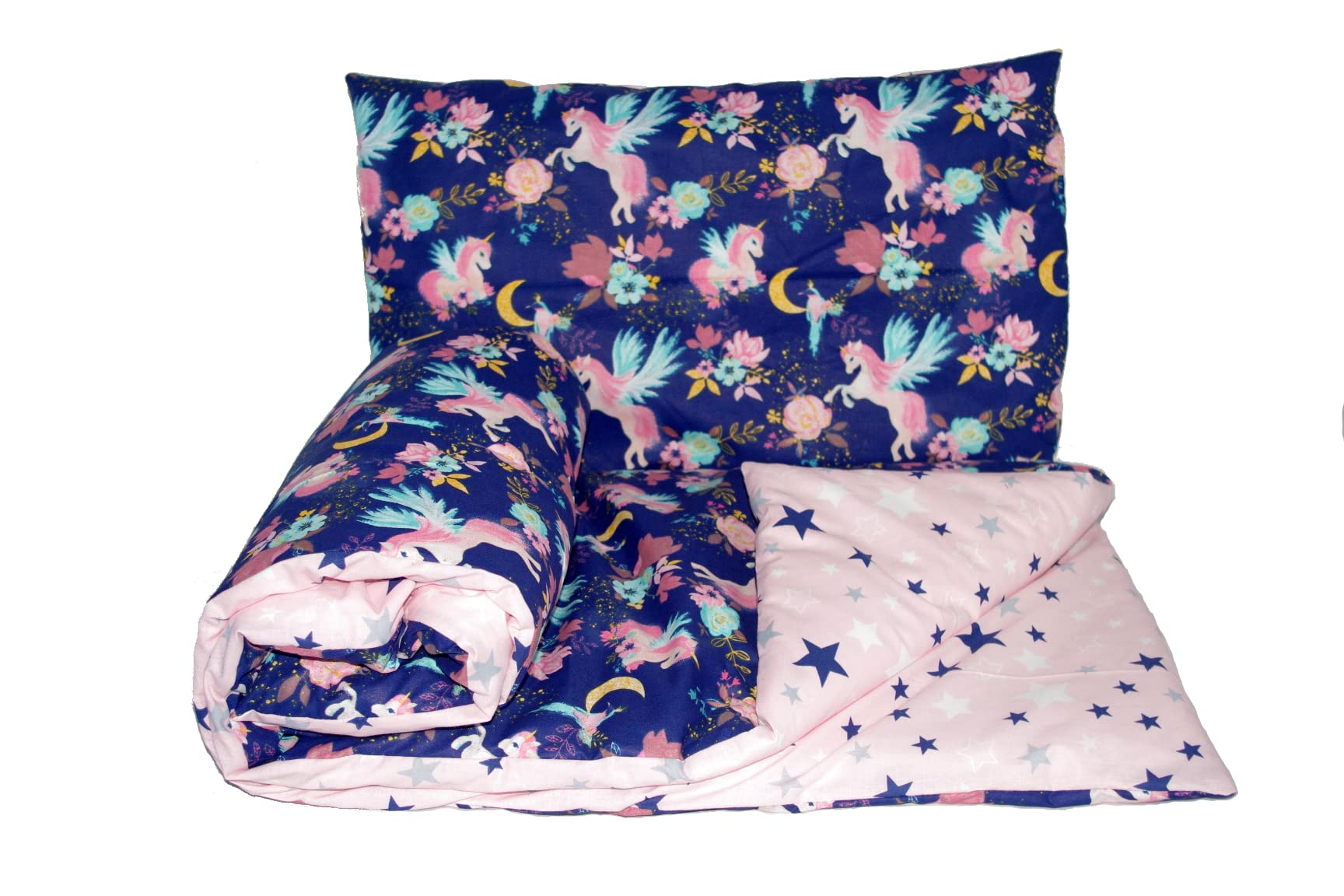 Baby's Comfort 2 pcs PRAM Quilt Duvet and pillow set to fit children pram mini cot or crib (3)