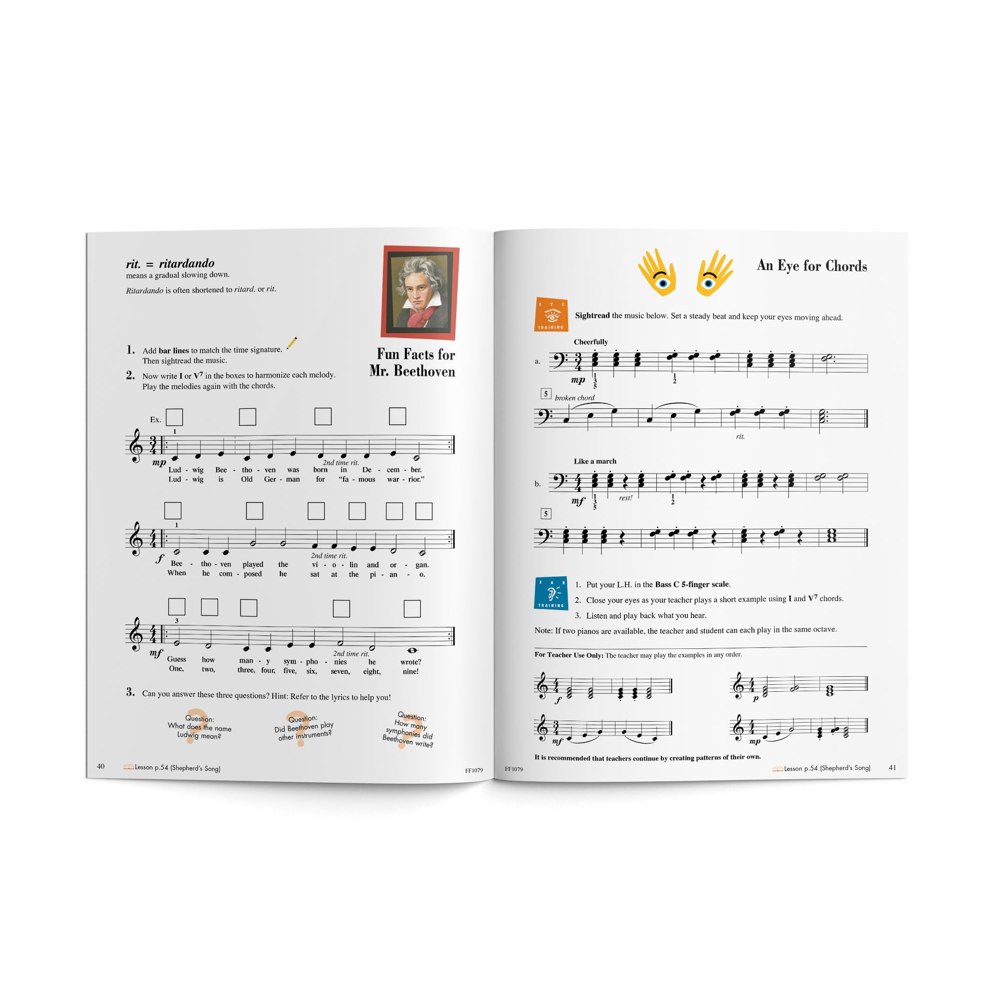 Piano Adventures® – Level 1 Theory Book Piano Adventures® – Level 1 Theory Book Paperback Kindle