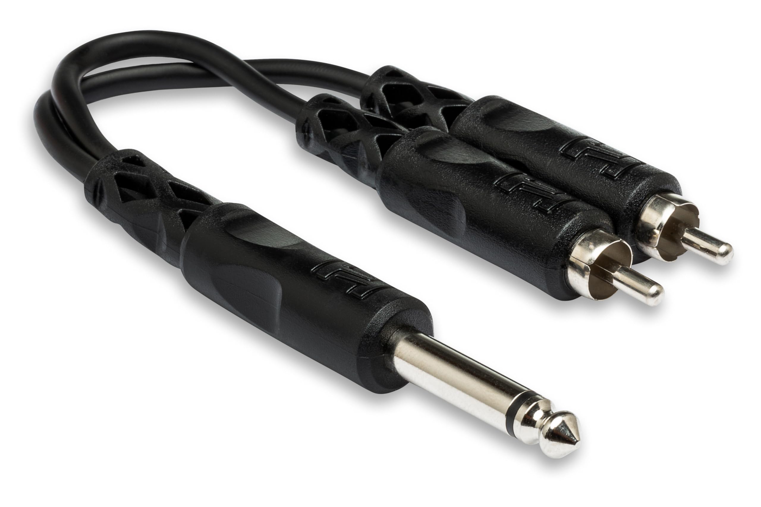 Hosa YPR124 Y-Cable 6.3 MM TS Jack