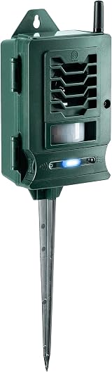 Pestbye Ultrasonic Smart Link Cat Repellent System Battery Powered Ground Stake view 9