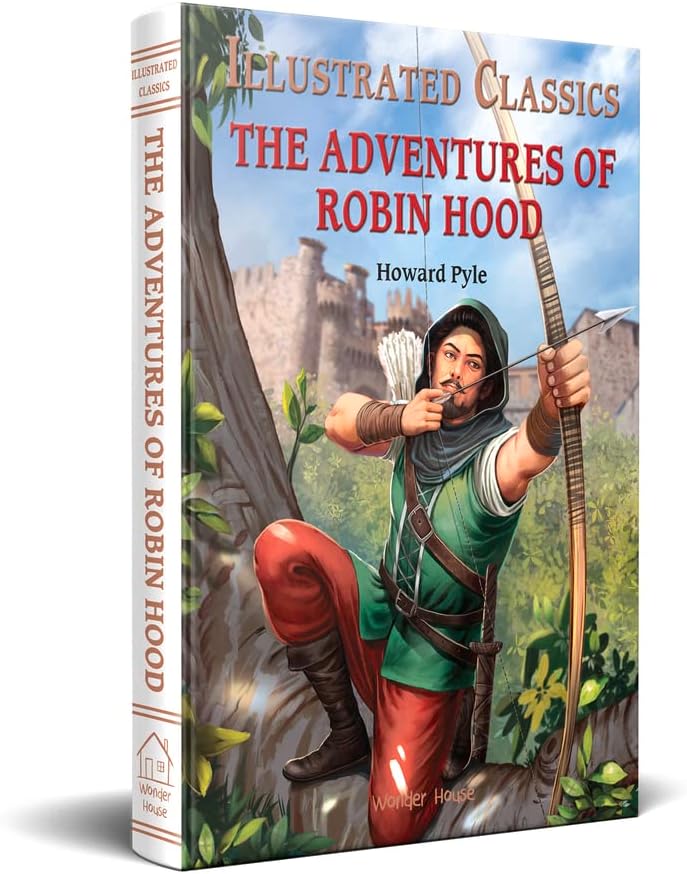 Classic Adaptation - Illustrated Classics - The Adventures of Robin Hood: Abridged Novels With Review Questions