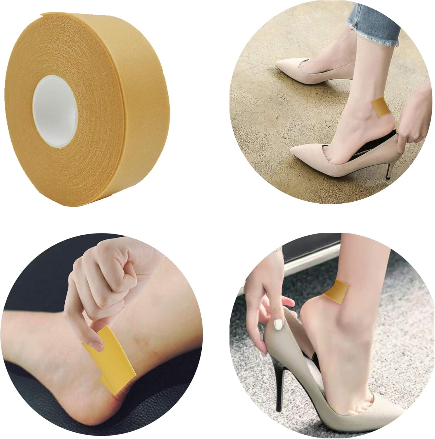 Alovexiong Foot Heel Sticker Foam Tape AntiSlip Shoe