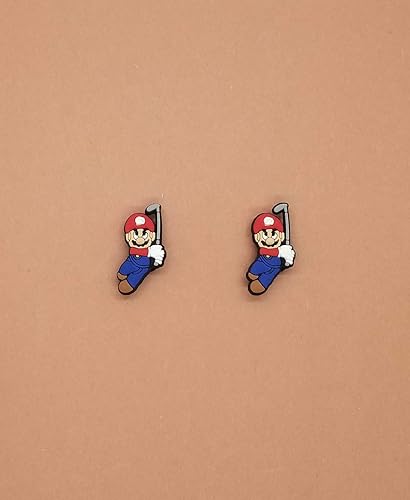 mario croc charms