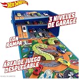 Hot Wheels 3-IN-1 Collapsible Car Storage Box & Playmat - Organize 200 Cars view 8
