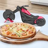 KUONIIY Motorbike Pizza Cutter Wheel Stainless Steel Plastic Black Red 21.5cm view 7