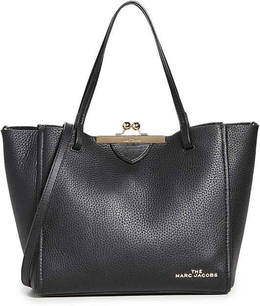marc jacobs lock that leather tote bag