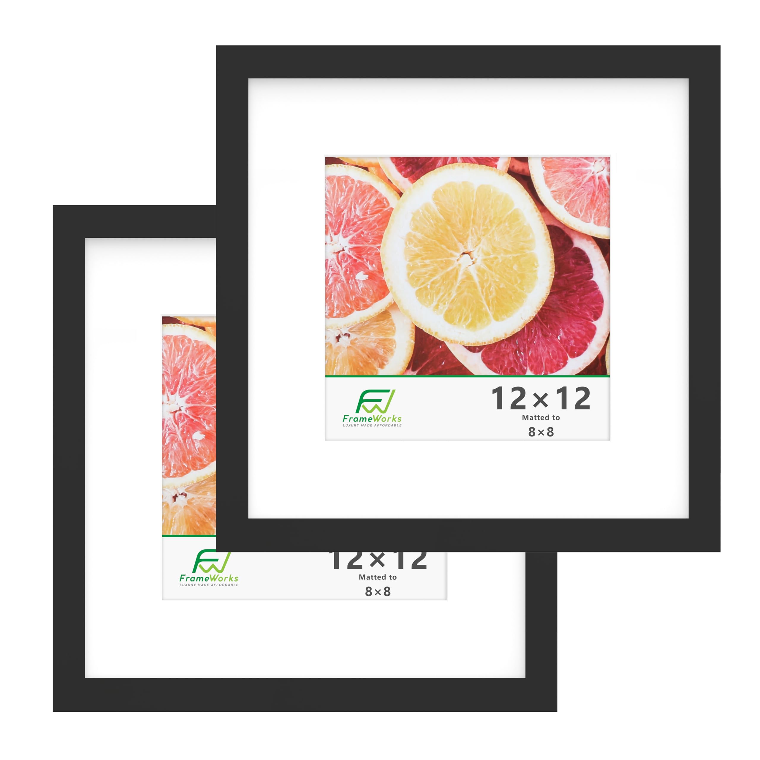 FrameWorks 2-Pack, 12x12 Matted to 8x8 Picture