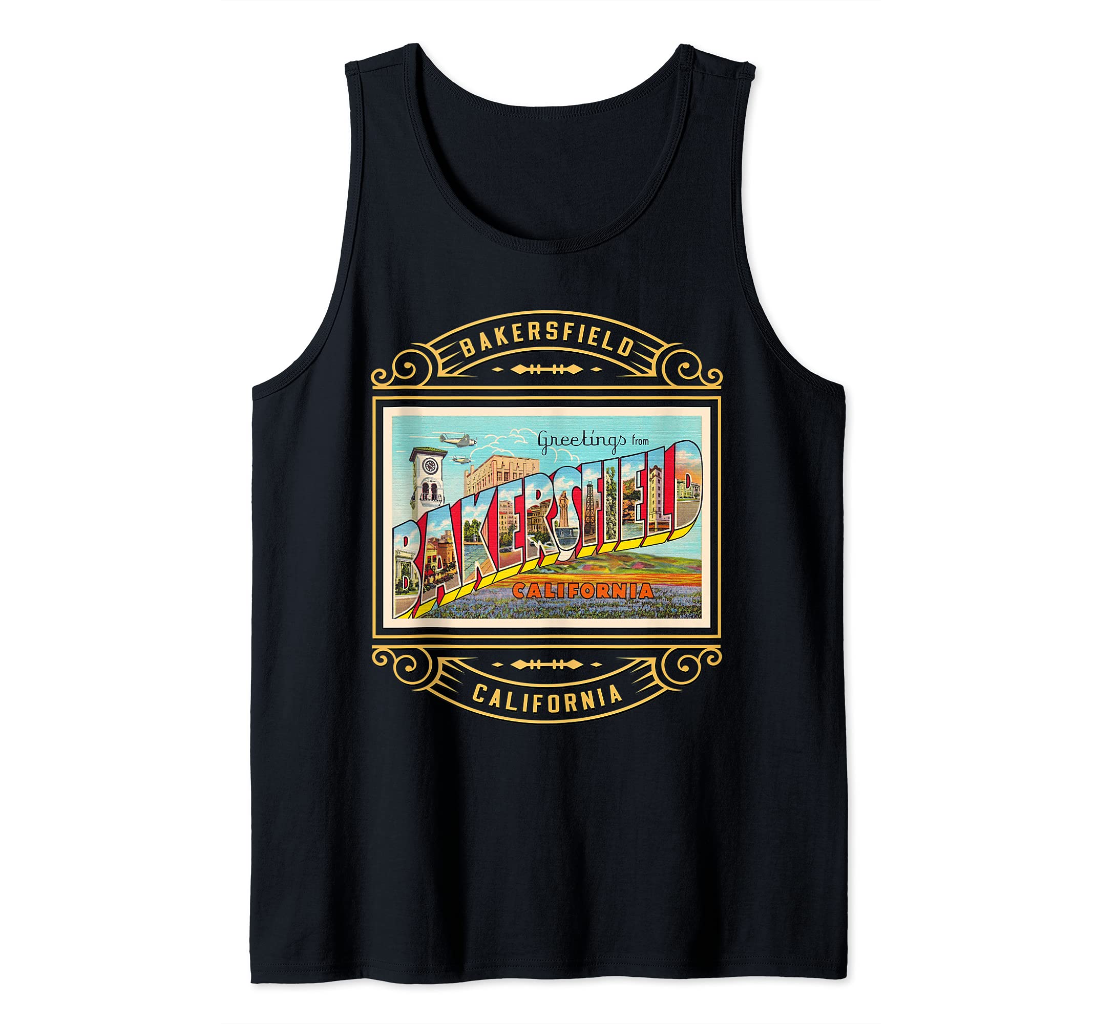 Bakersfield California CT01 Tank Top