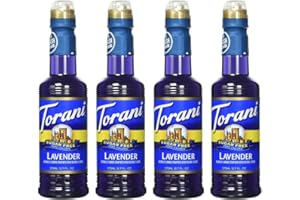 Torani Lavender Syrup, Sugar Free, Kosher, 12.7 Fluid Ounce (Pack of 4)