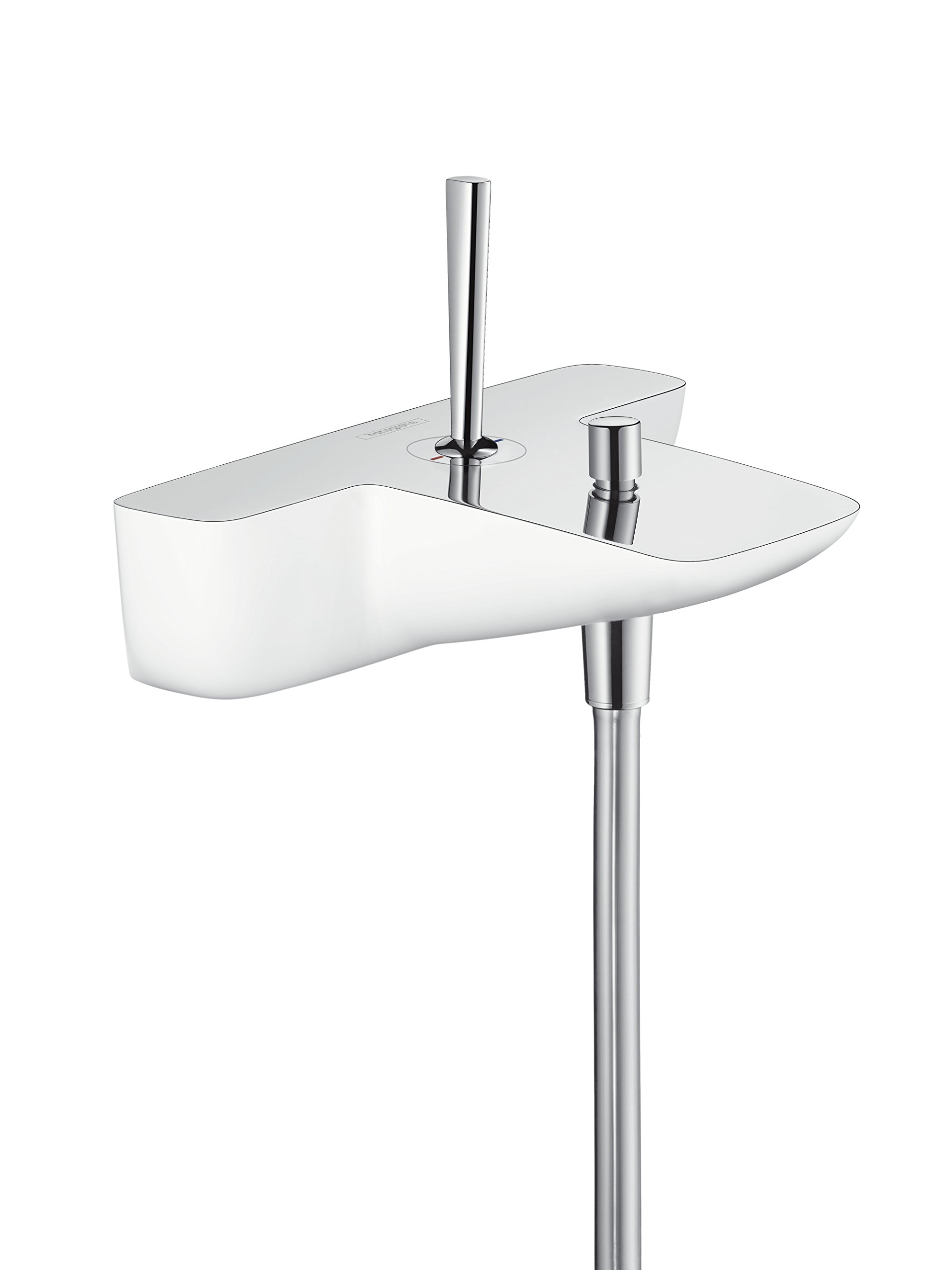 hansgrohe PuraVida bath and shower mixer, white/chrome
