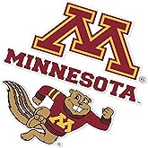 Desert Cactus University of Minnesota Sticker Golden Gophers Vinyl Decals Laptop Water Bottle Car Scrapbook T5 (Type 5-1)