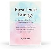 Kindred Bits First Date Energy – Conversation Cards for Couples with 100 Questions & Fun Games – Card Games for First Dates, Deep Connection & Laughs – Great Couples Gift & Date Night Game