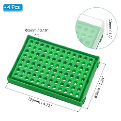 PATIKIL 96 Wells PCR Tube Rack for 0.2ml Test