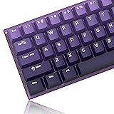 Womier PBT keycaps,Gradient Purple Custom keycaps
