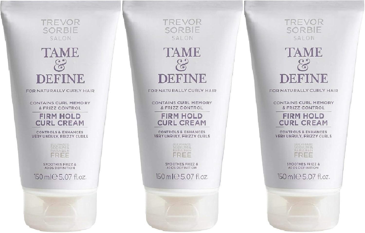 (3 ITEMS) Trevor Sorbie Tame & Define FIRM HOLD Curl Cream x 150ml - Image 3