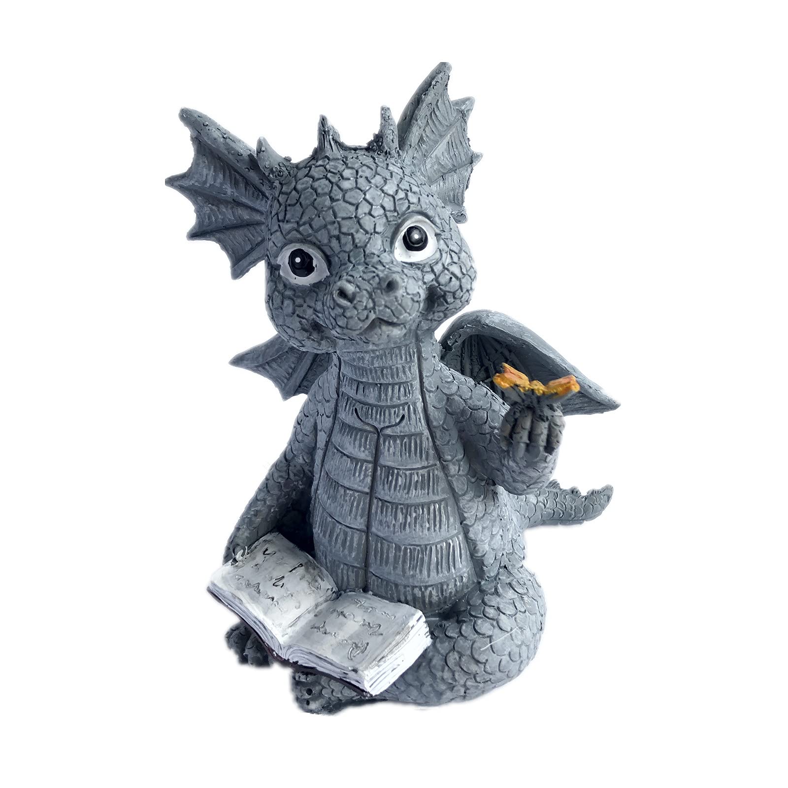UHK Courtyard Dragon Sculpture Decoration Dragon Sculpture Wall Decoration Resin fit for Fairy Garden,Home,Patio,Porch Yard Art Decoration