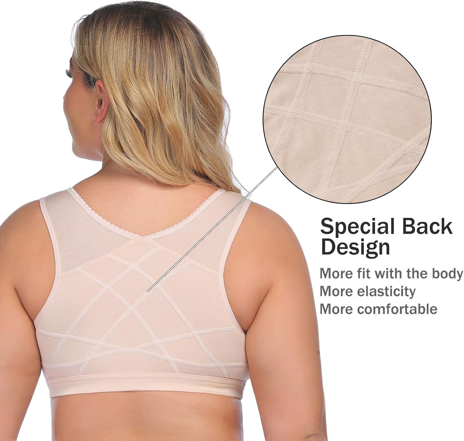 Ekouaer 2 Pack Nursing Sleep Bra Breastfeeding Bras Wireless Maternity Wide Band Shoulder Straps Bra at  Women’s Clothing store