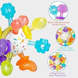 Baby Montessori Sensory Toys for 0-6 6-12