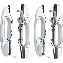 JXMFKBB ​4X Chrome Door Handles/Fit for Chevy Tahoe GMC