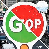 Thinp 2 Pack Stop Go Sign PVC Waterproof Traffic Safety Teaching Crossing Guard view 3
