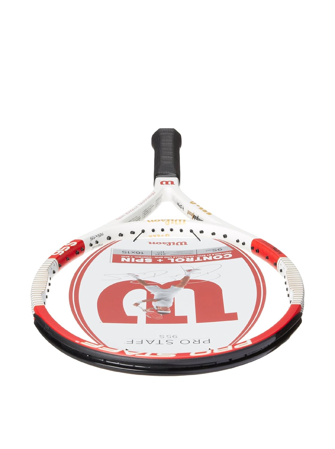 Amazon.com : Wilson Pro Staff 95S Spin Effect Tennis Racquet, 4.5 : Tennis Rackets : Sports & Outdoors