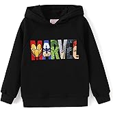 Marvel Avengers Spiderman Iron Man Captain America Venom Boy Girl Hoodie Graphic Sweatshirt Lightweight Cloth Pullover 2-9Y