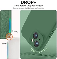 Vooii Compatible with iPhone 15 Plus Case, Upgrade