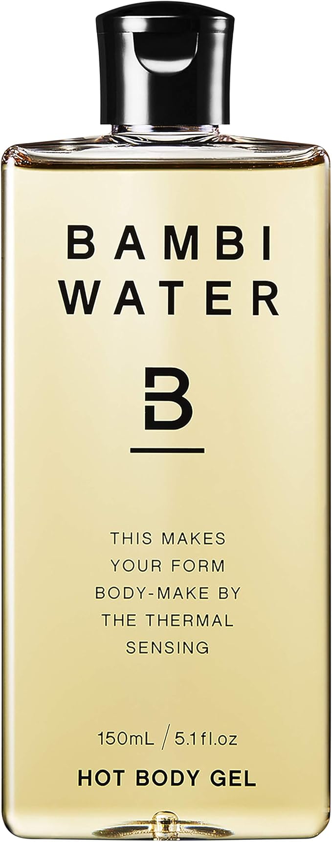 Amazon 最新 バンビウォーター ホットボディジェル 150ml バンビウォーターがリニューアル 脚 太もも 腕 お腹のダイエットサポートに マッサージジェル ホットジェル 植物由来98 に美容成分97 配合で8つの無添加フリー バンビウォーター