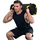 Taeku Fitness Sandbag with Handles, Adjustable Weight Training Bag | 1000D Oxford Fabric, Six Handles, Three Filler Bags, Adjustable Weight, Waterproof, Home Gym &amp; MMA