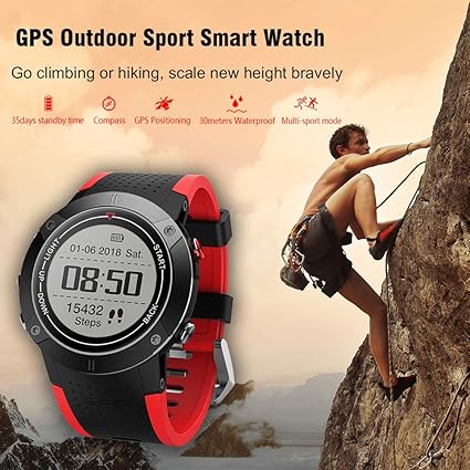 Docooler DM18 Smartwatch GPS Reloj para Deportes al Aire Libre ...